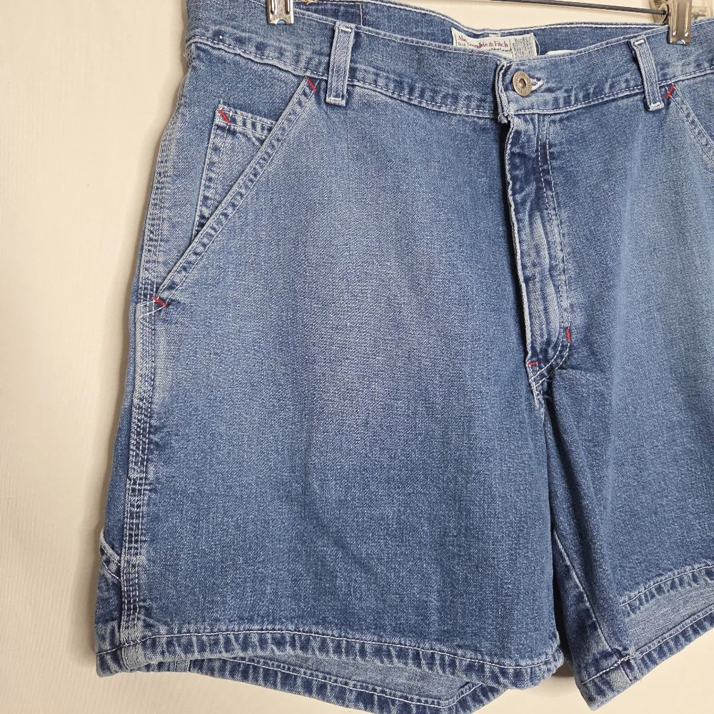 Women's Blue Denim Jean Shorts
